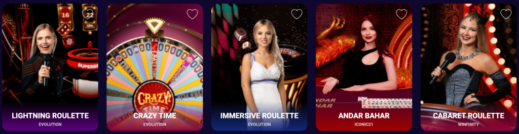 Casino en direct LiraSpin Casino