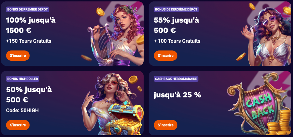 Bonus de Bienvenue et autres Promotions LiraSpin Casino